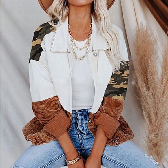 Camo Patchwork Jacket   - Picture 3 of 5